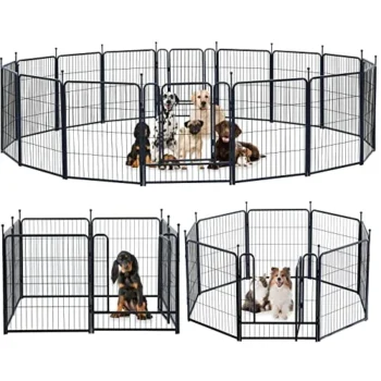 16-Panel Metal Dog Fence Review: Ultimate Yard Freedom?