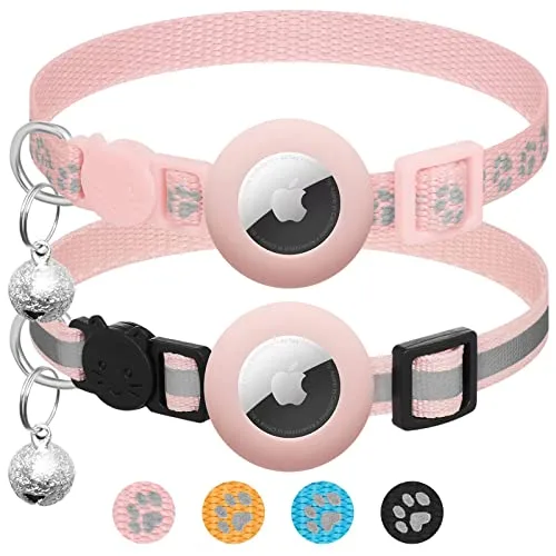 2 Pack Airtag Cat Collar Main View