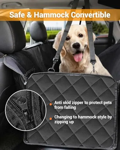 Waterproof Dog Seat Cover Test