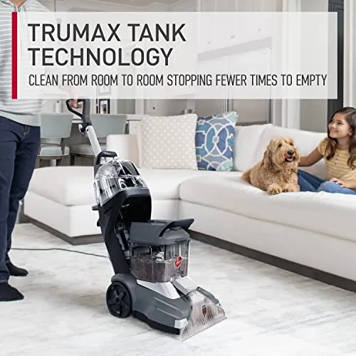 Hoover Powerscrub XL Pet Carpet Cleaner Machine, Upright Shampooer, FH68050, Black - Review