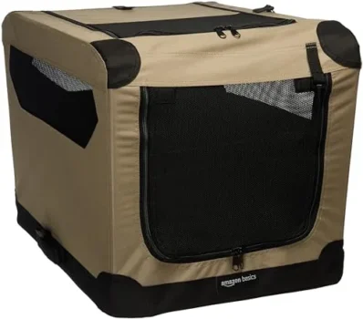 Amazon Basics Travel Pet Kennel Review