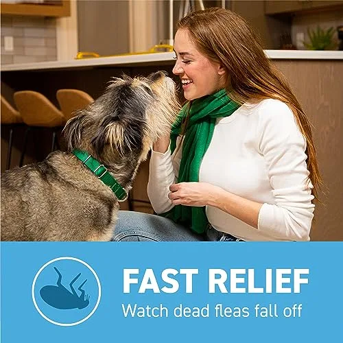 Capstar (Nitenpyram) Fast-Acting Oral Flea Treatment for Dogs 2-25 Lbs, Vet-Recommended Medication Tablets, Flea Tablets for Dogs Start Killing in 30 Minutes, 6 Doses