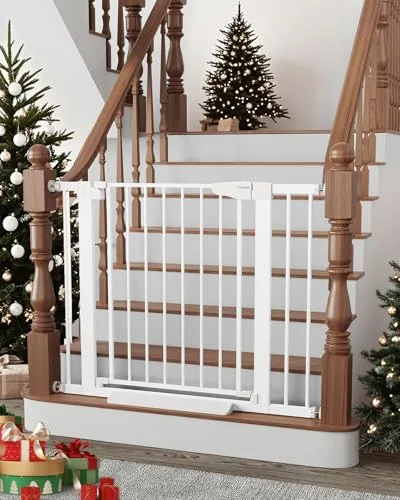 Cumbor 29.7-40.6 Baby Gate for Stairs