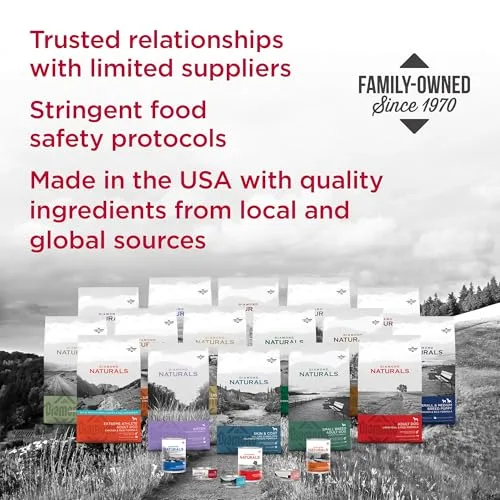 Diamond Naturals Senior Real Meat Recipe Natural Dry Dog Food With Real Cage Free Chicken, 35Lb