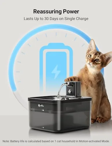 The gentle water stream flowing over the stainless steel tray.