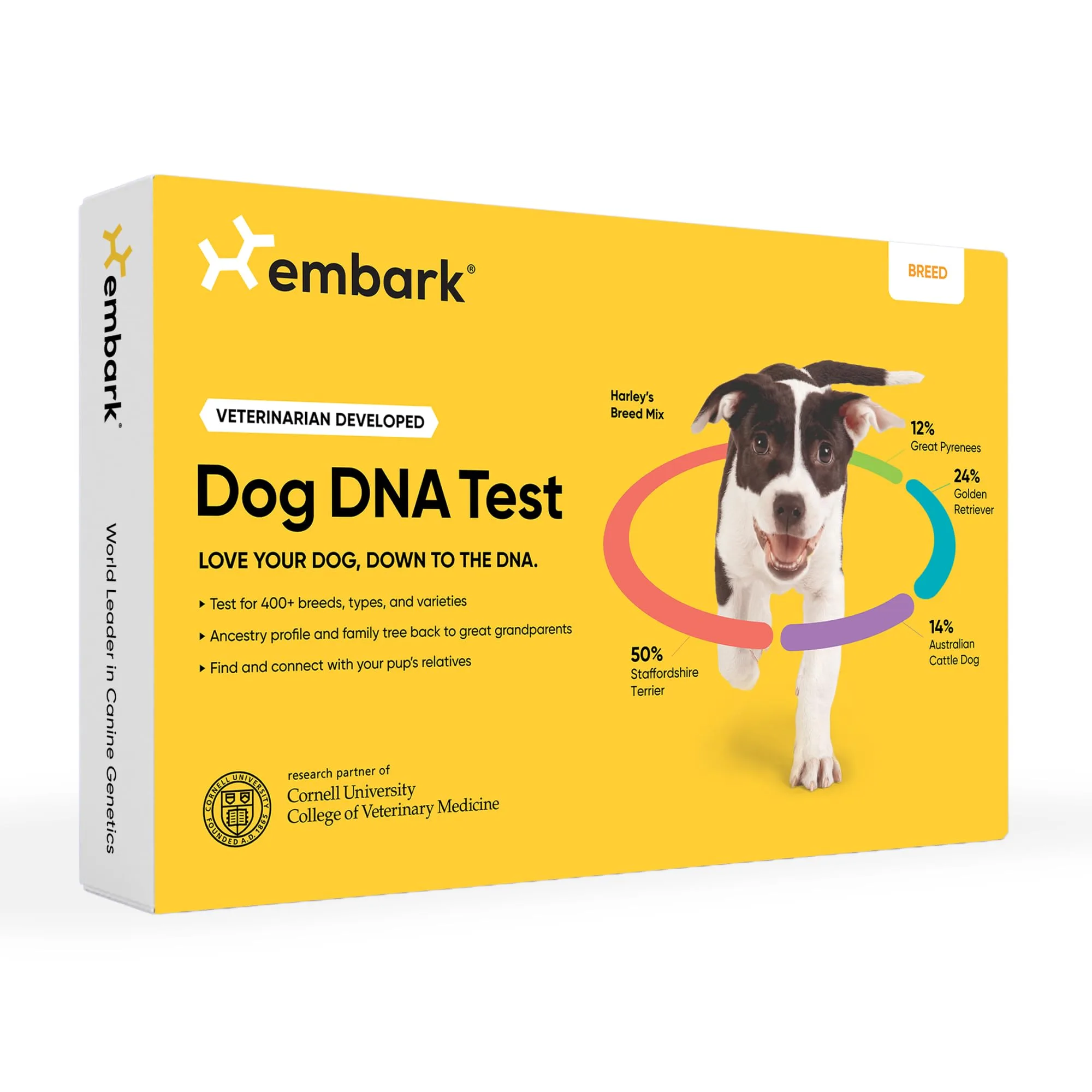 Embark Breed Identification Kit - Most Accurate Dog DNA Testing Kit