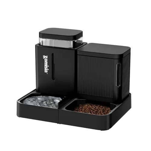 Gravity Cat Feeder and Water Dispenser Set 2 in 1