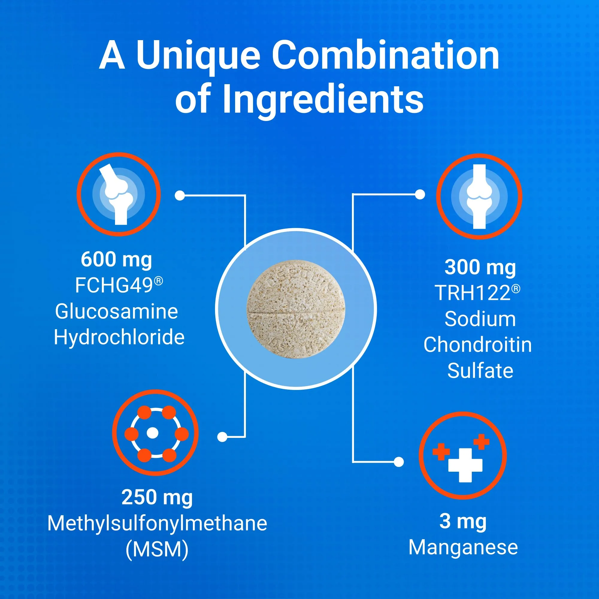Nutramax Cosequin Maximum Strength Joint Health Supplement for Dogs - With Glucosamine, Chondroitin, and MSM, 60 Chewable Tablets
