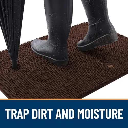 OLANLY Dog Door Mat Absorbency and Texture