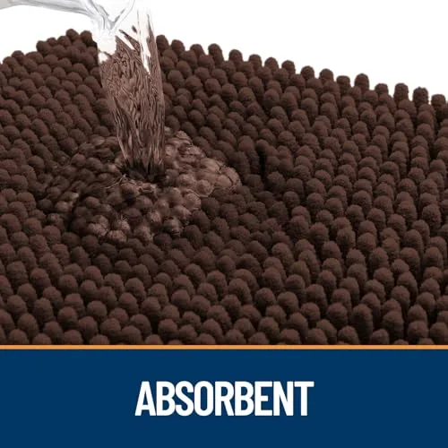 OLANLY Dog Door Mat Non-Slip Backing