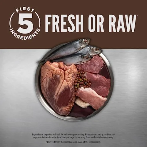 ORIJEN Grain Free Poultry Free High Protein Dry Dog Food Regional Red Recipe 23.5lb Bag