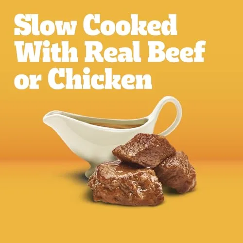 Pedigree Choice Cuts in Gravy Adult Soft Wet Dog Food Variety Pack, 3.5 oz. Pouches, 30-Count