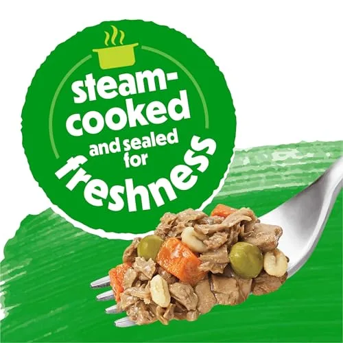 Purina Beneful Freshly Prepared Blends Wet Dog Food Variety Pack with Beef, Chicken, or Lamb Dog Food - (Pack of 12) 10 oz. Tubs