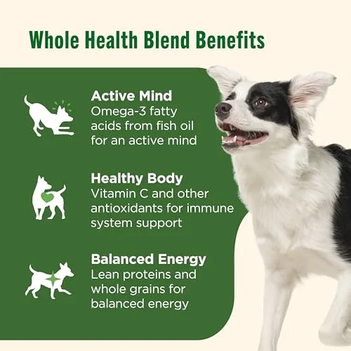 Nutrish Dry Dog Food Real Chicken & Veggies Recipe Whole Health Blend, 40 lb. Bag, (Rachael Ray)