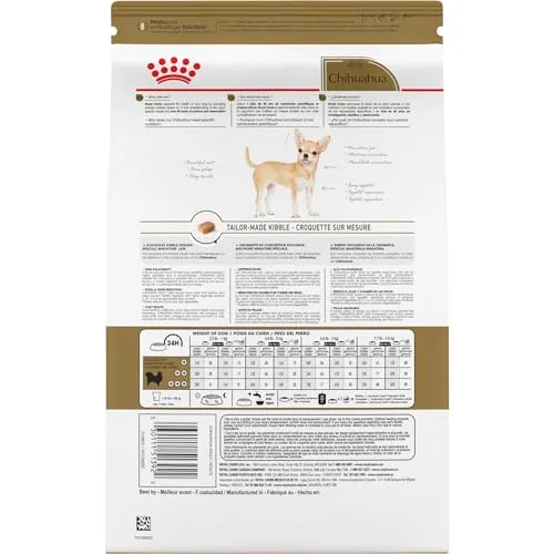 Royal Canin Chihuahua Adult Breed Specific Dry Dog Food, 10 Pounds. Bag