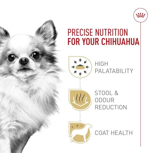 Royal Canin Chihuahua Adult Breed Specific Dry Dog Food, 10 Pounds. Bag