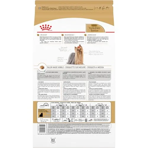 Royal Canin Breed Health Nutrition Yorkshire Terrier Adult Dry Dog Food, 10 lb Bag