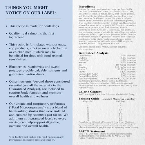 Taste of The Wild Pacific Stream Grain-Free Dry Dog Food With Smoke-Flavored Salmon 28lb