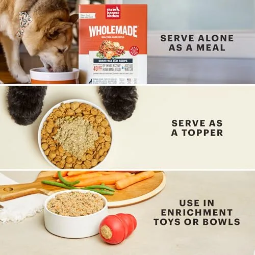 The Honest Kitchen Wholemade™ Dehydrated Whole Grain Chicken Dog Food, 4 lb Box