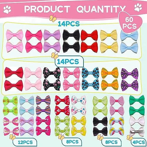 YAKA Dog Hair Bows Durability
