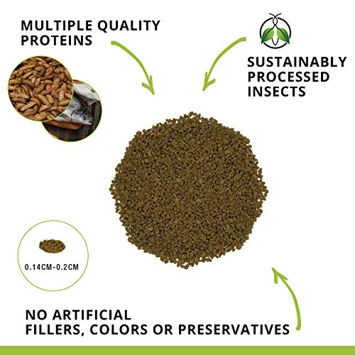 Close up of the granule size and texture