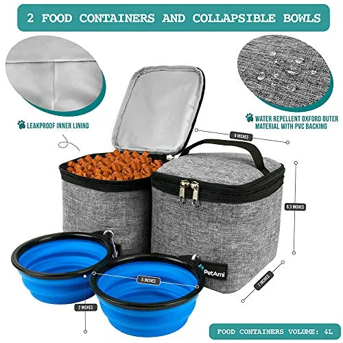 Side pocket with poop bag dispenser port