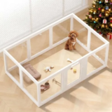 Top dog playpen indoor -Clear Acrylic Pet Playpen Review